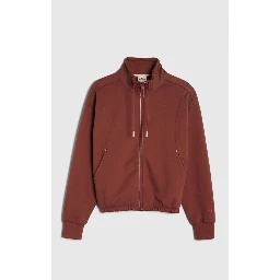 Burgundy Polyester Sweatshirt