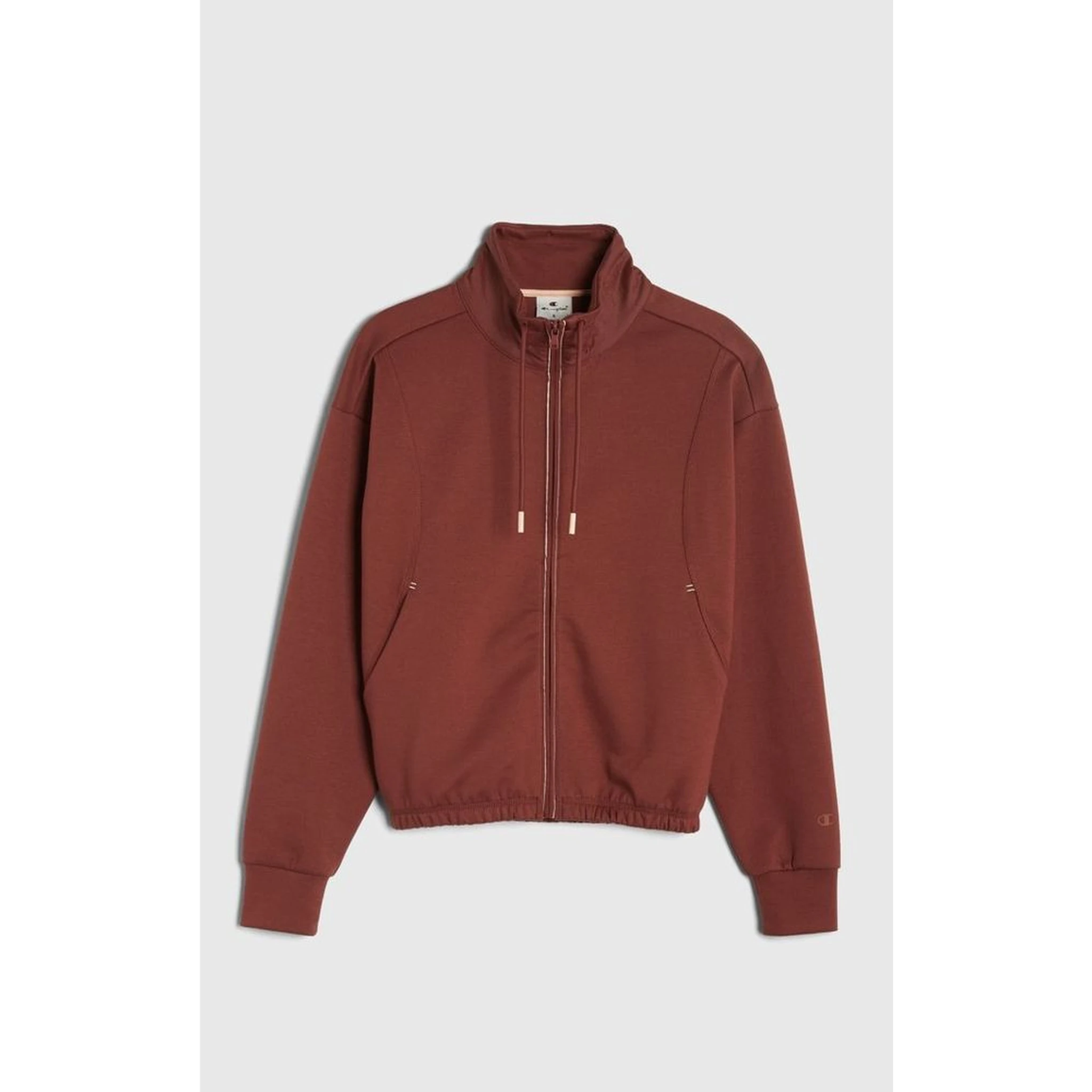 Burgundy Polyester Sweatshirt