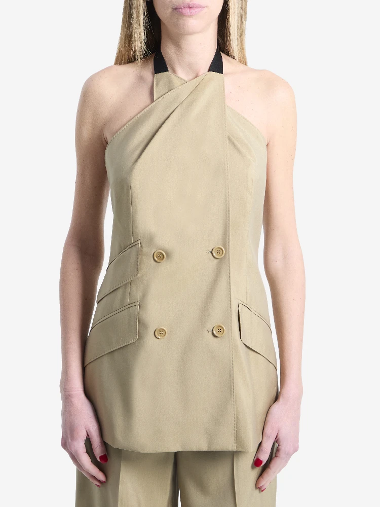 Nuraghe sleeveless jacket