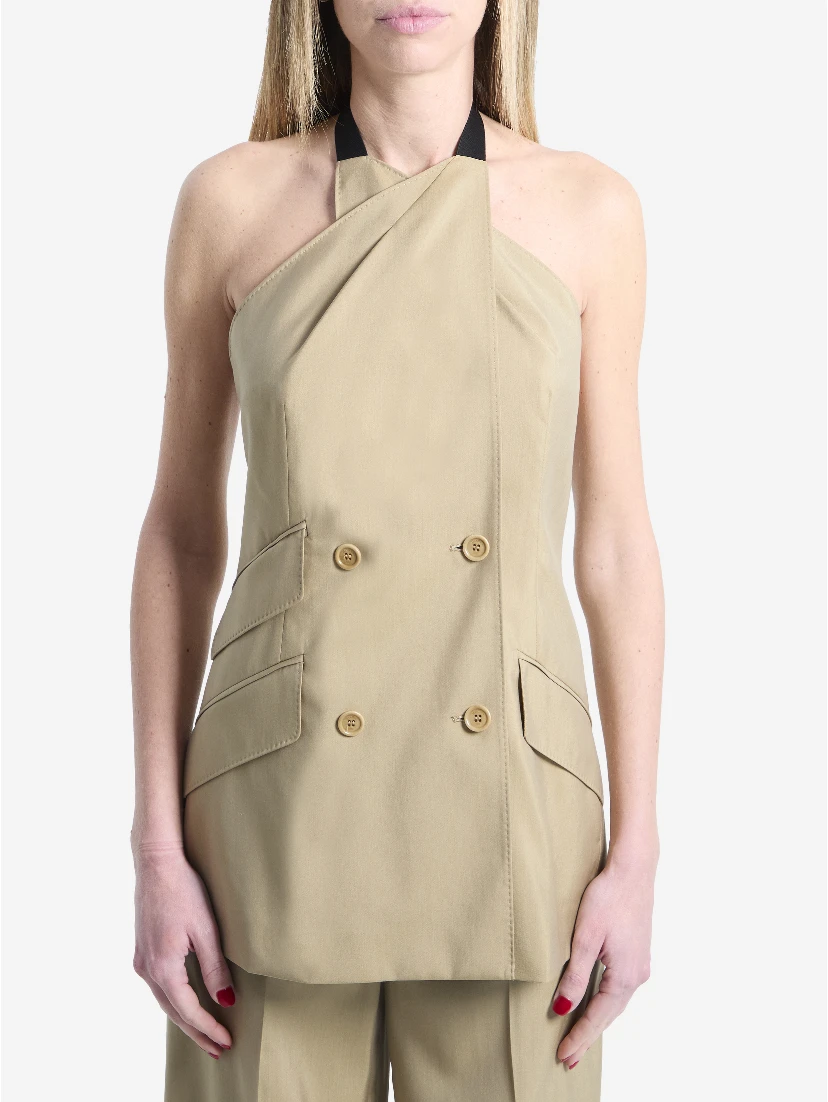 Nuraghe sleeveless jacket