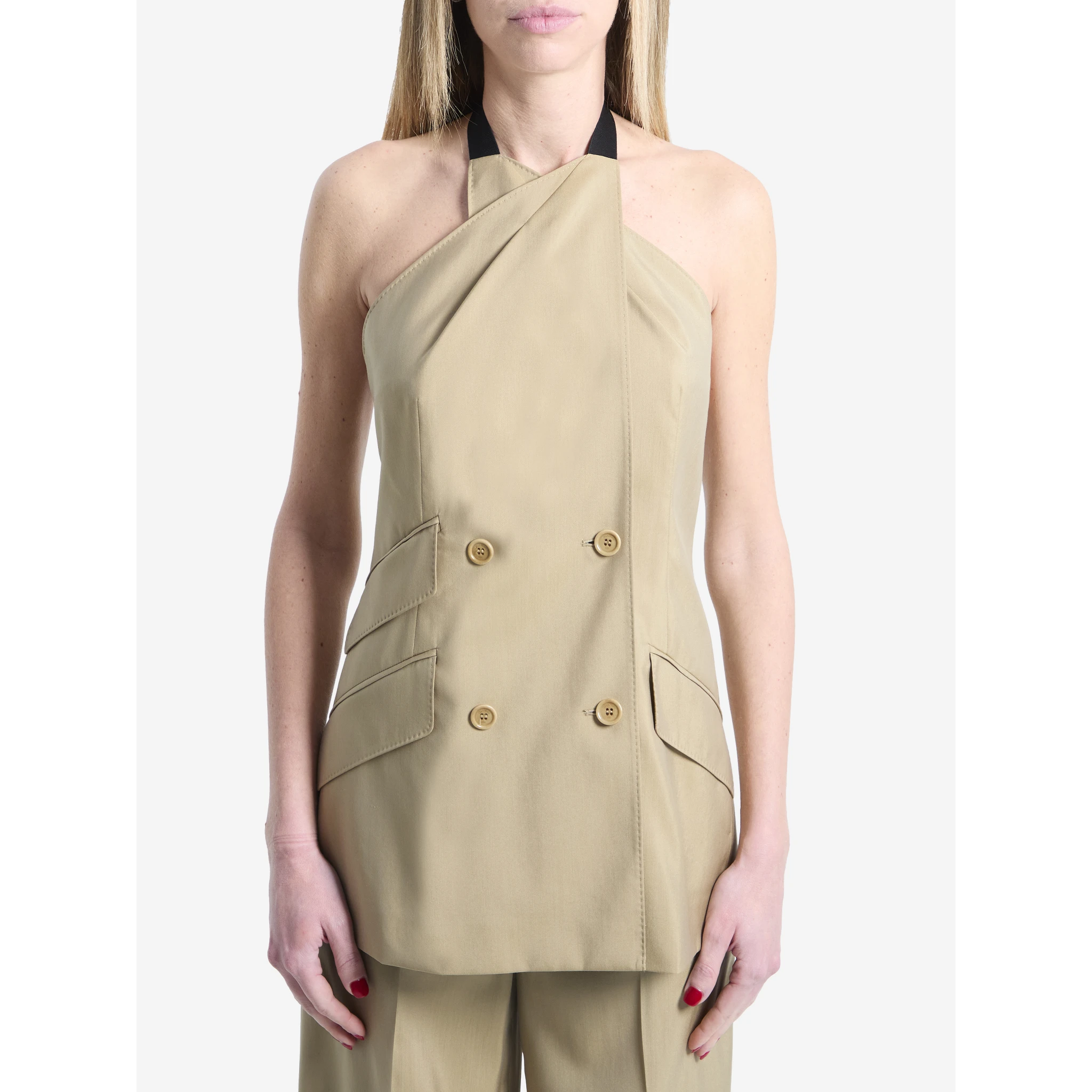 Nuraghe sleeveless jacket