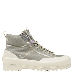 Green Fabric Athletic Sneakers