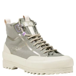 Green Fabric Athletic Sneakers