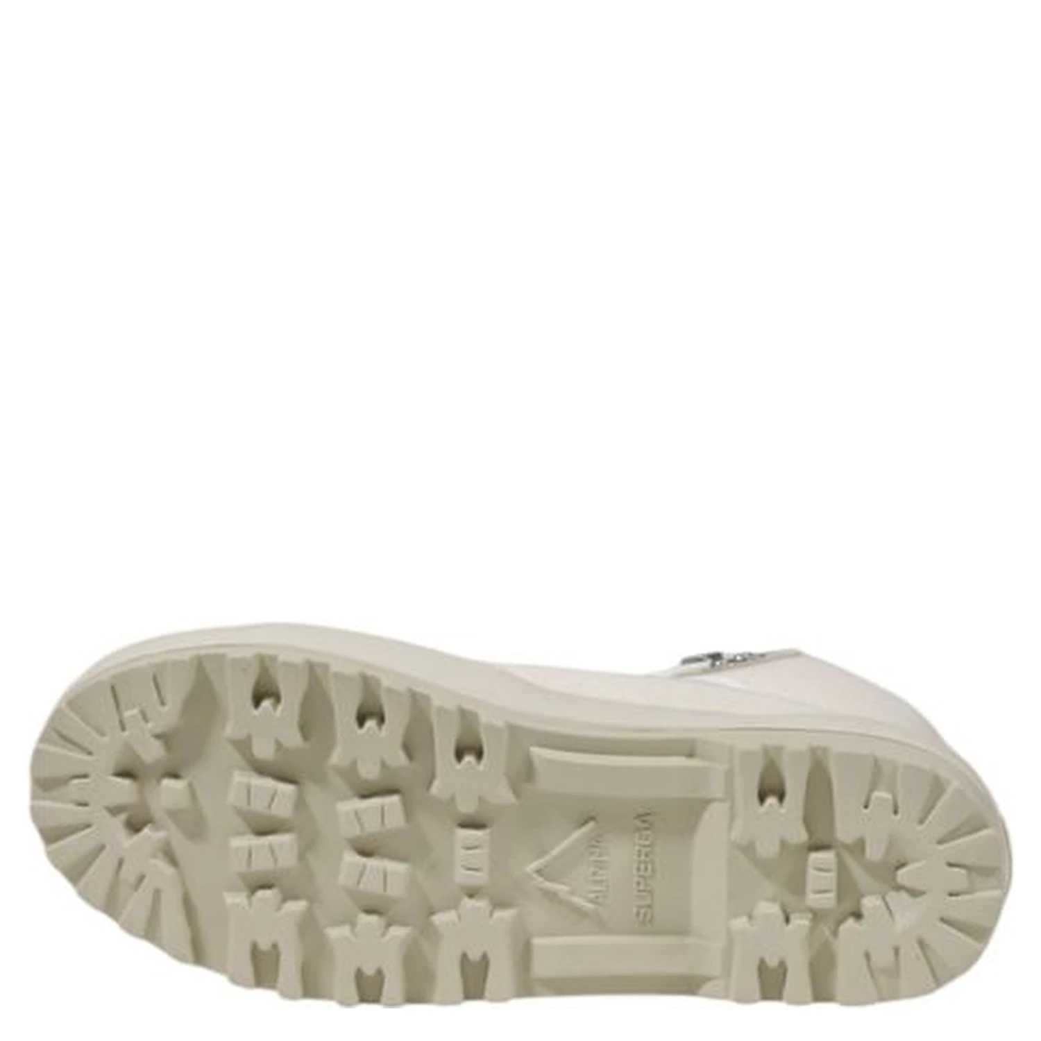 Beige Fabric Sneakers