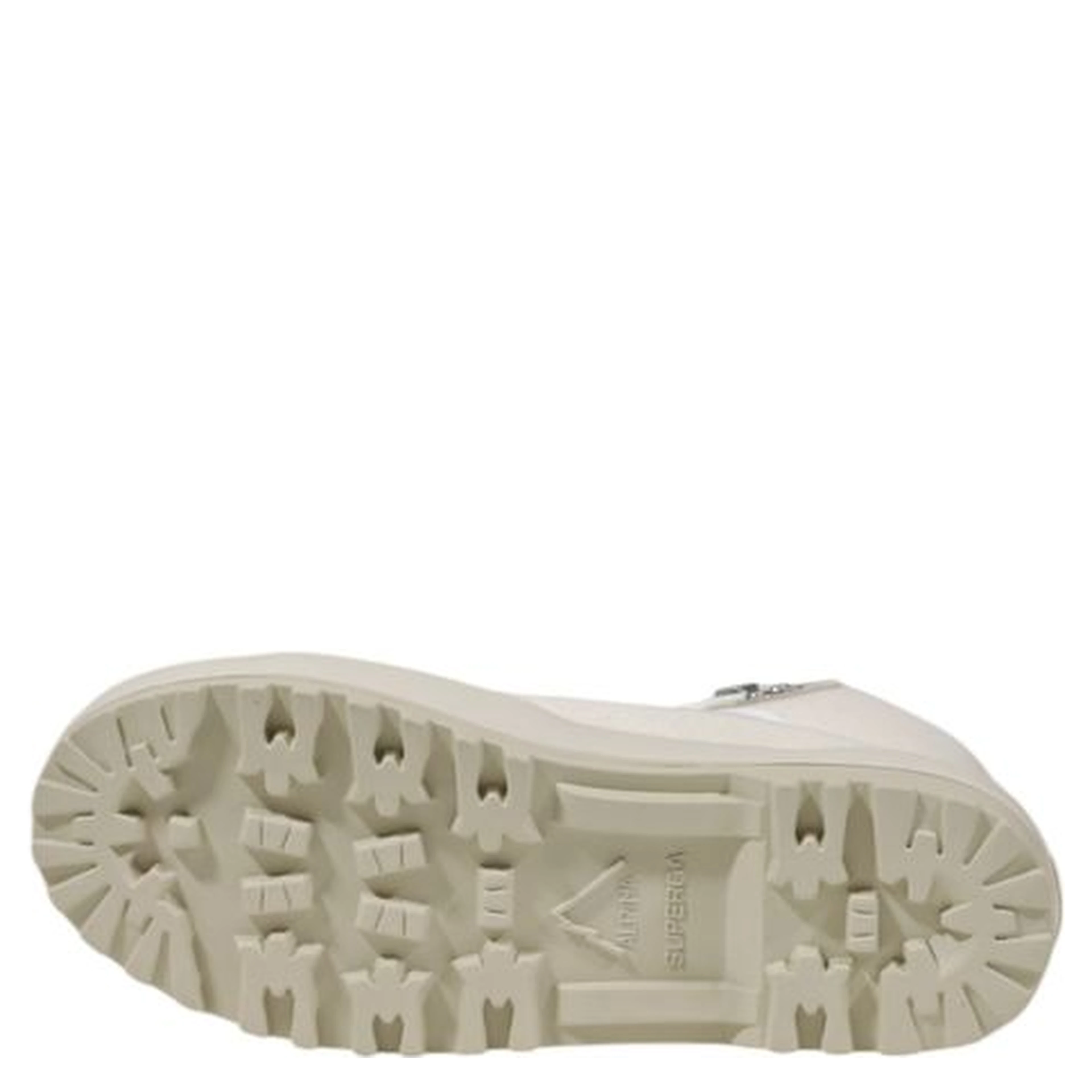 Beige Fabric Sneakers