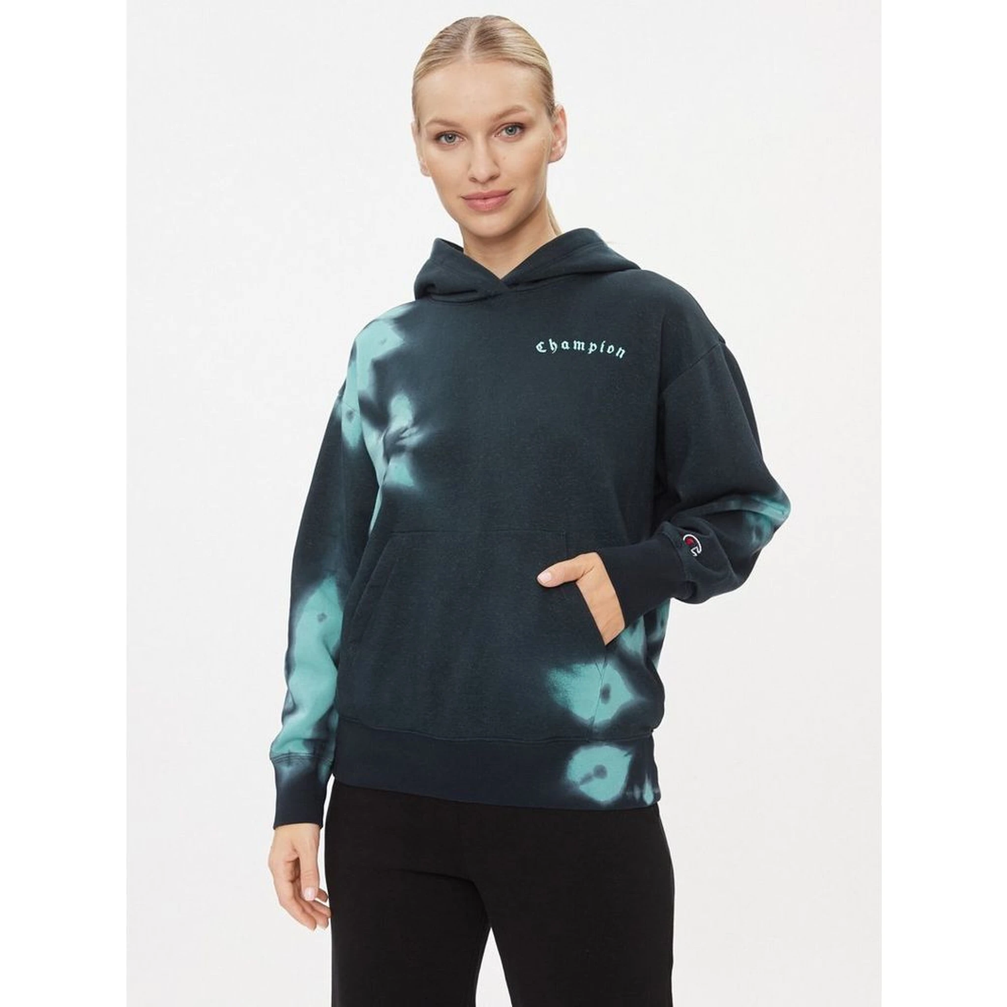 سويت شيرت قطني أزرق