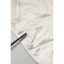 White Silk Blend High Waist Girdle Panty Underwear