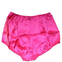 Blue Silk Blend High Waist Girdle Panty Underwear