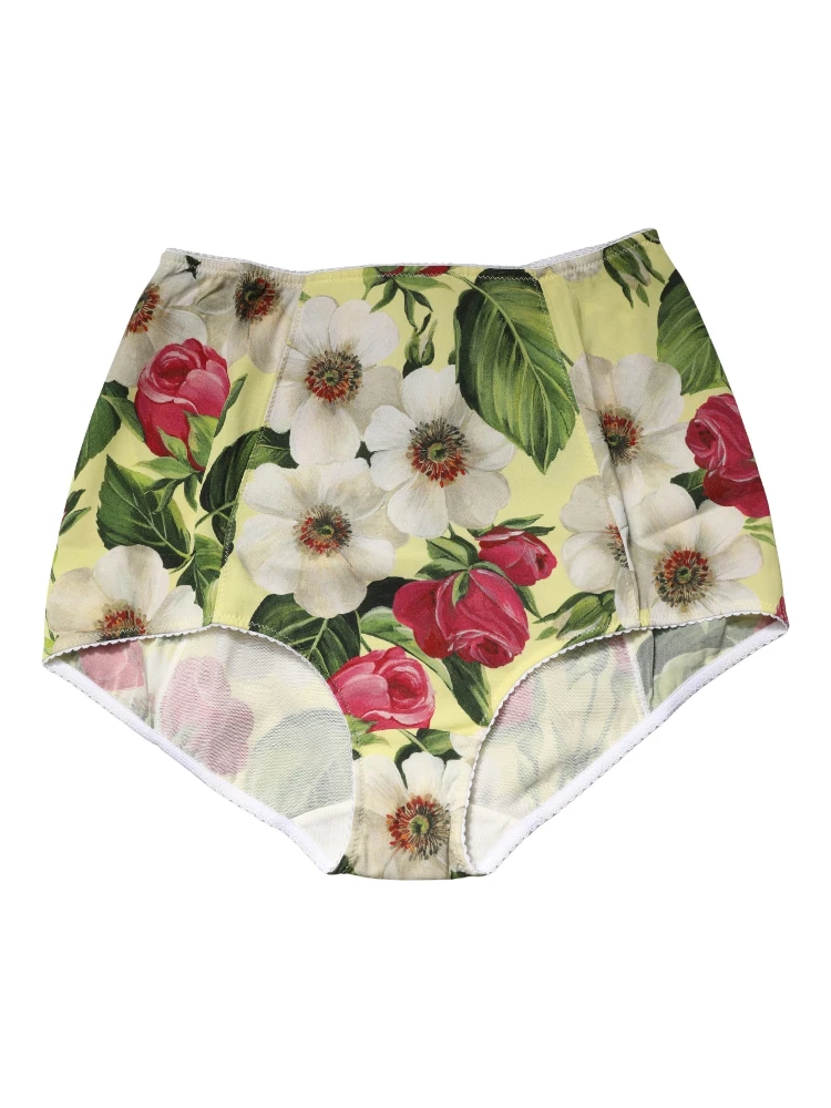 Multicolor Floral High Waist Girdle Panty Underwear