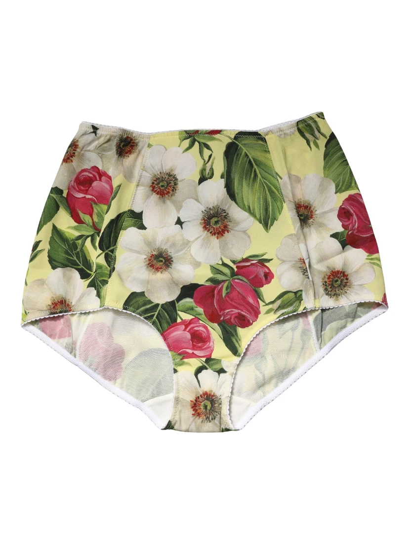 Multicolor Floral High Waist Girdle Panty Underwear