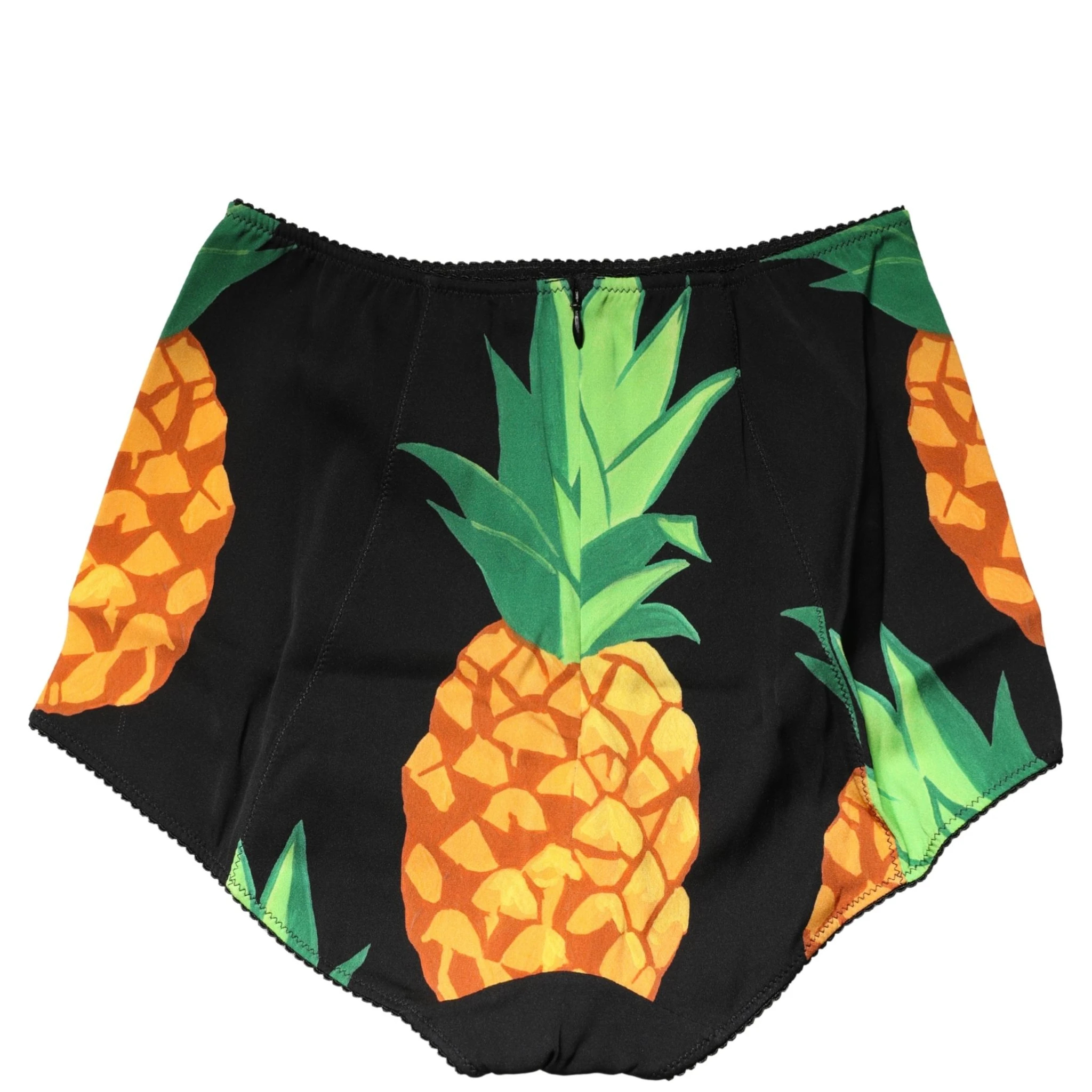 Black Pineapple High Waist Girdle Panty Underwear