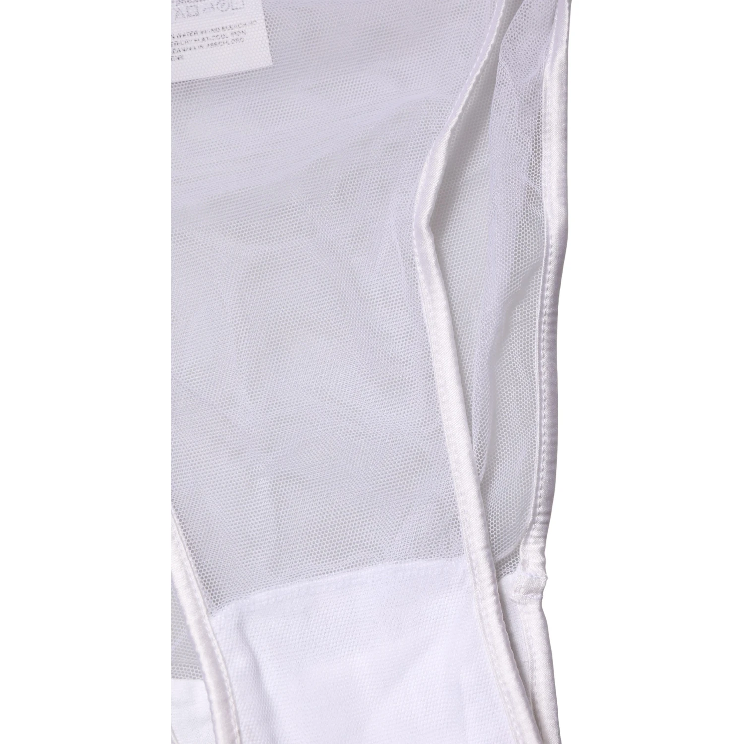 White Sheer Silk Stretch High Brief Underwear