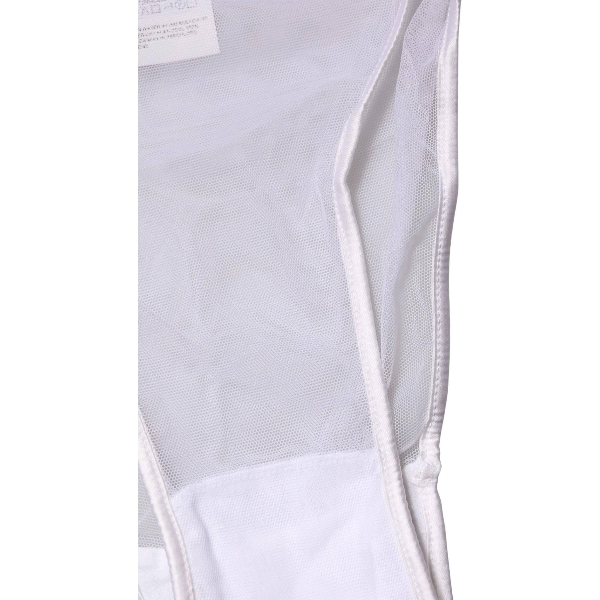 White Sheer Silk Stretch High Brief Underwear