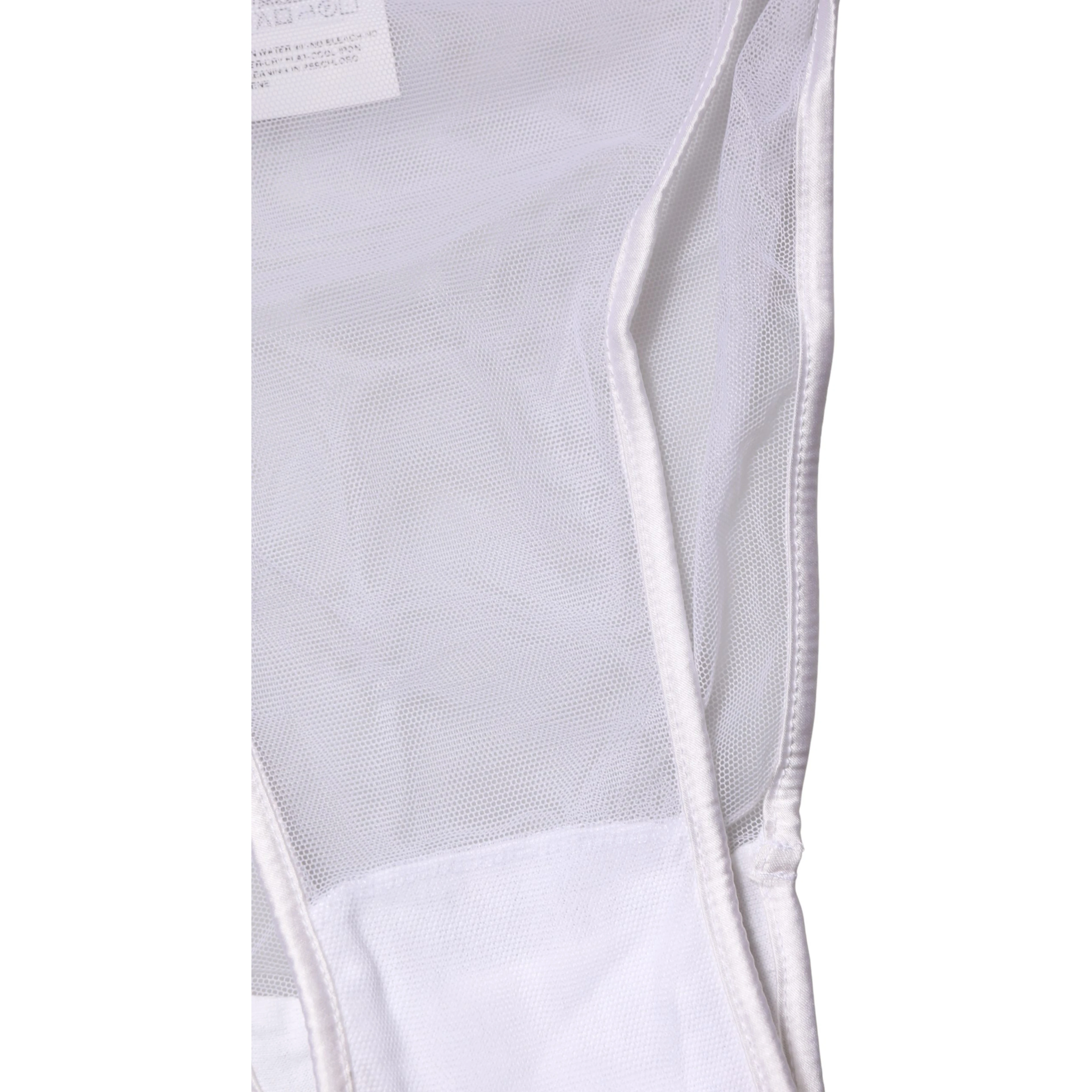 White Sheer Silk Stretch High Brief Underwear