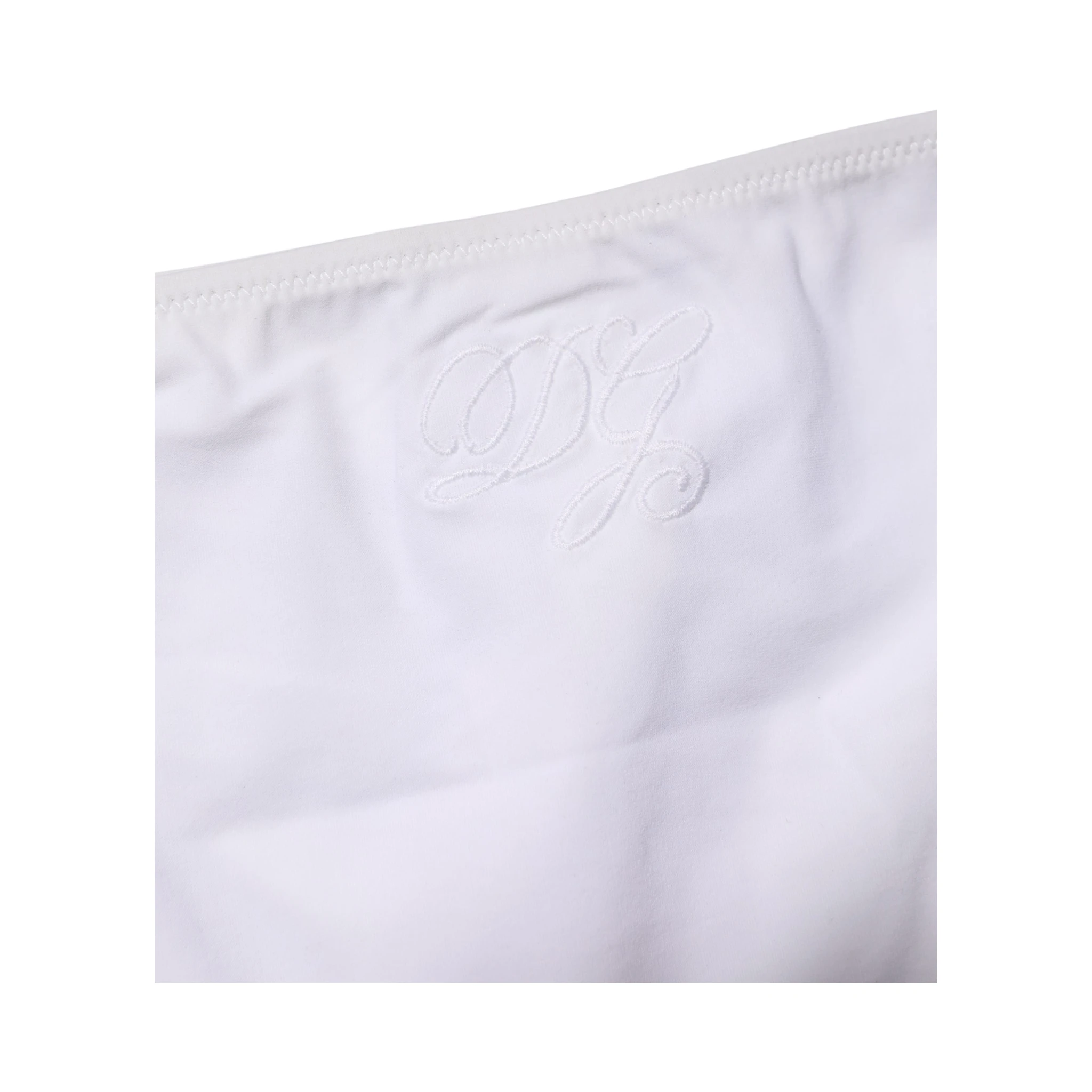 White Side-Tie Bikini Bottom Swimsuit Swimwear