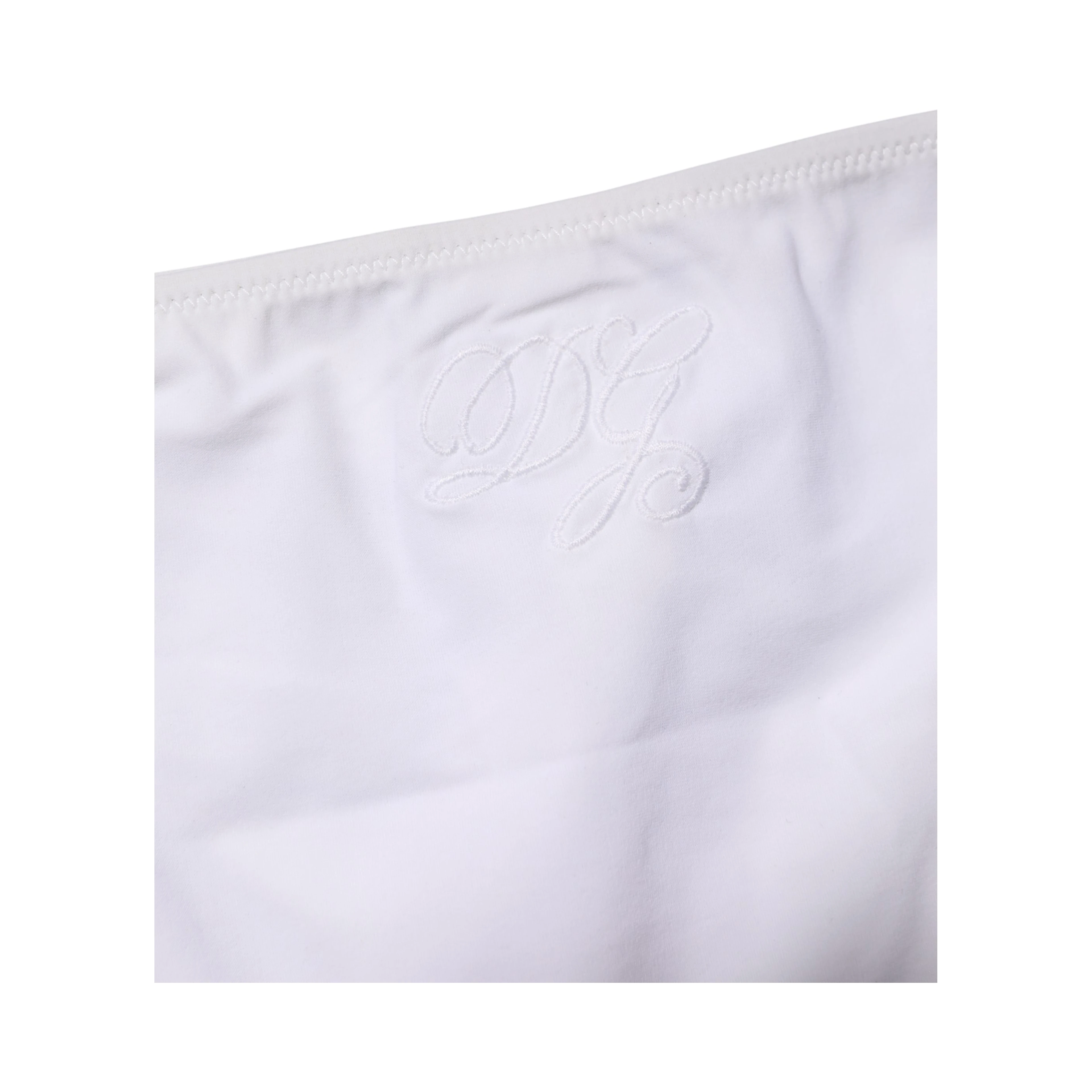 White Side-Tie Bikini Bottom Swimsuit Swimwear