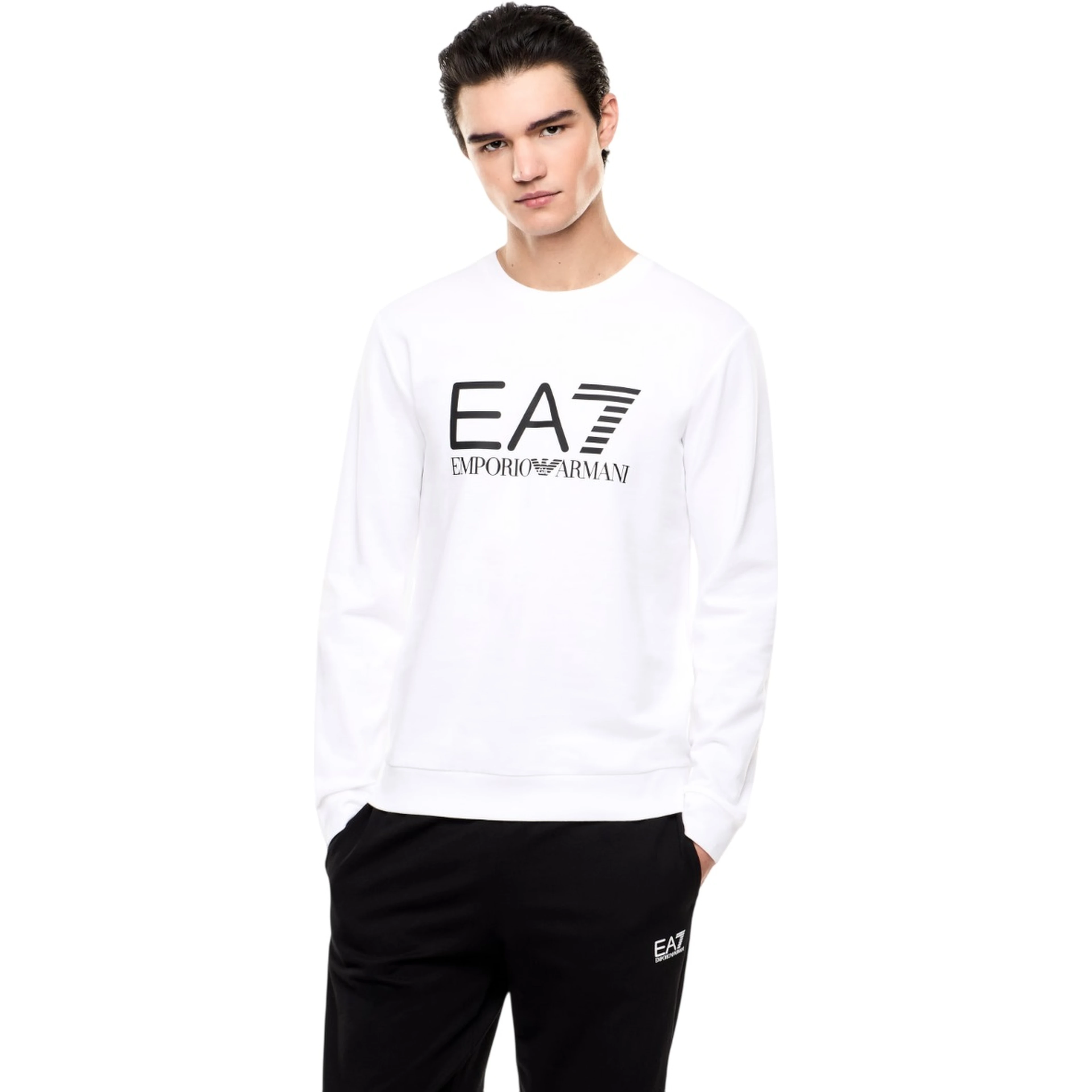 EA7 Sweaters White