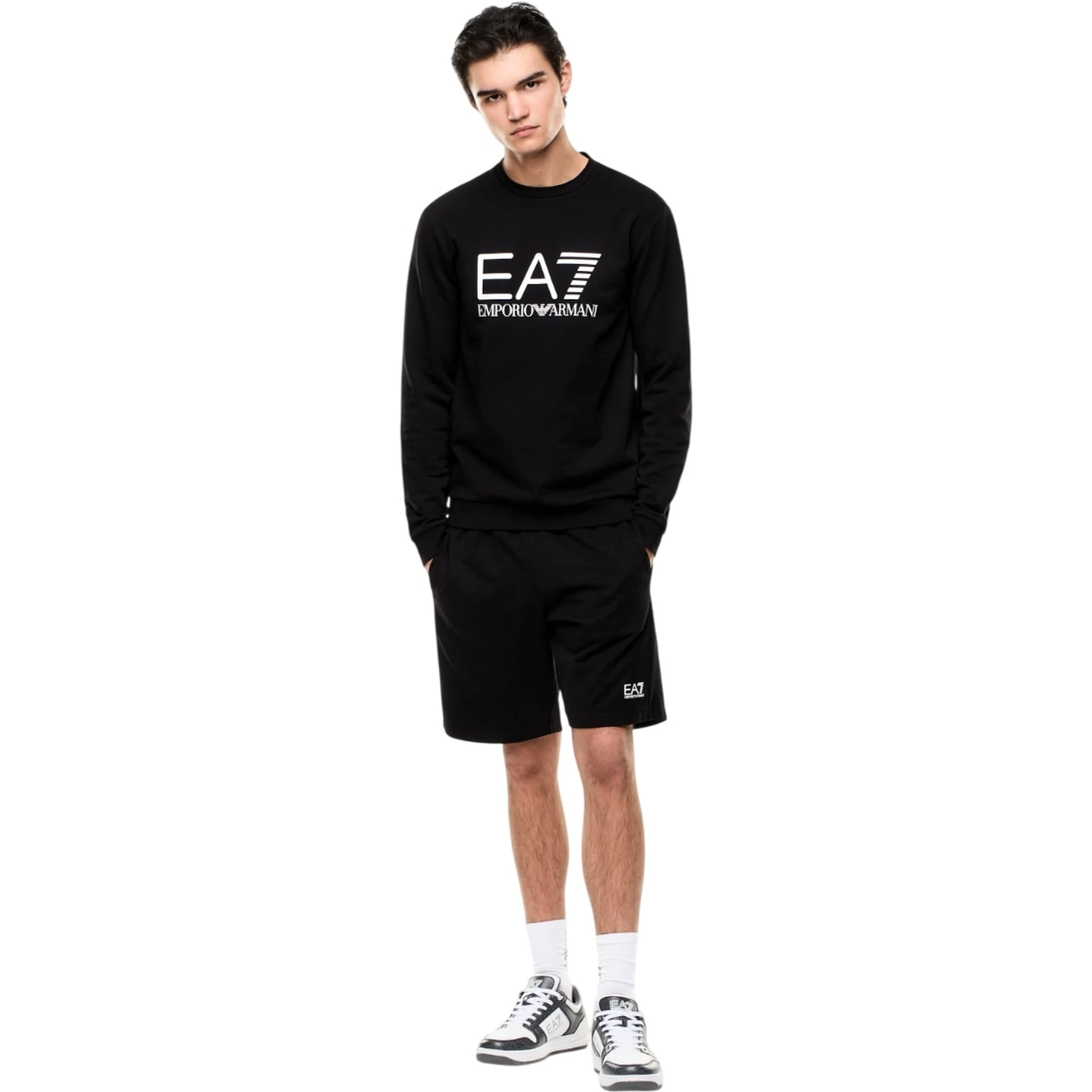 EA7 Sweaters Black