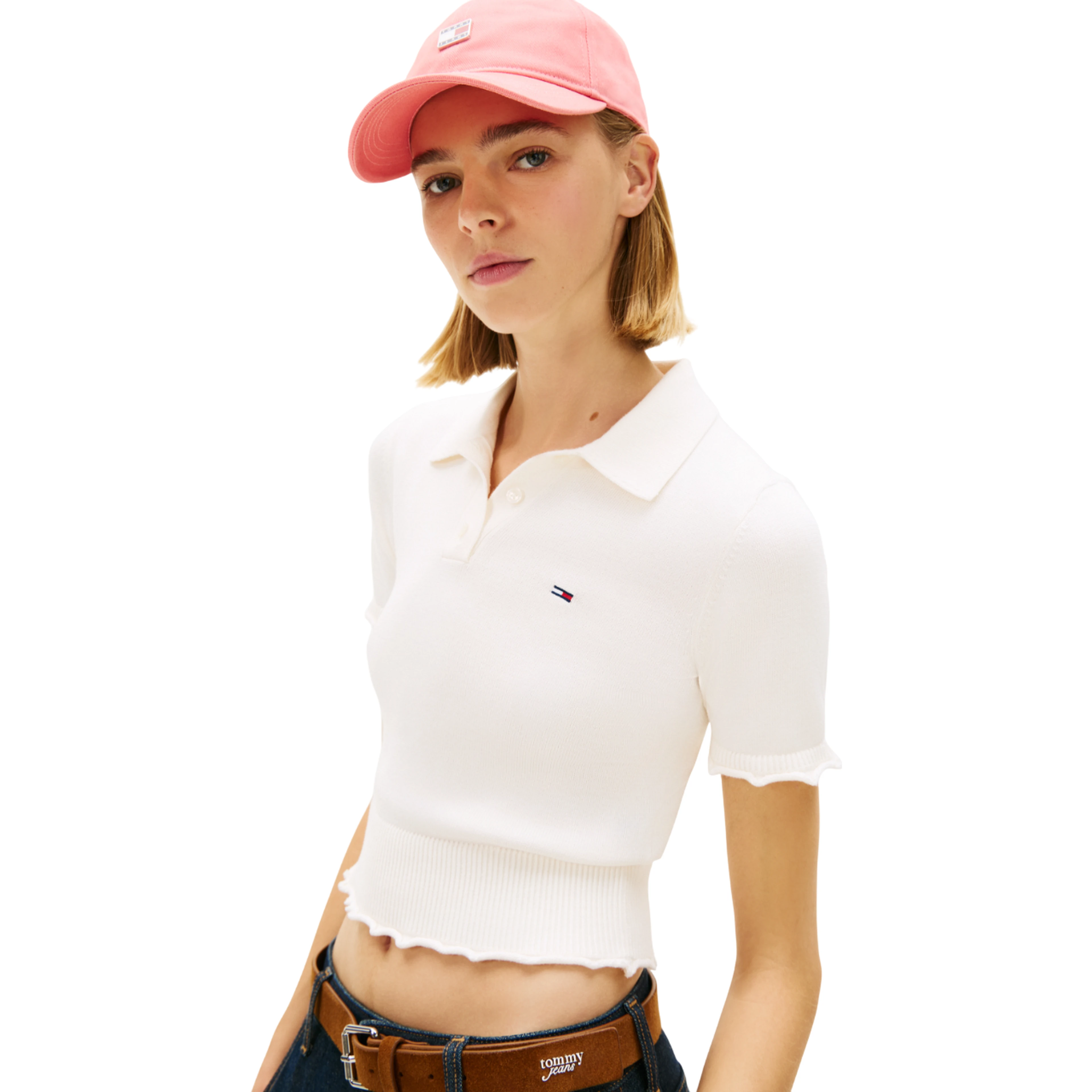 TOMMY JEANS T-shirts and Polos White