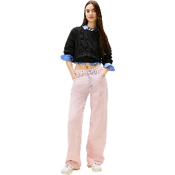 كنزات تومي جينز سوداء