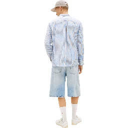 TOMMY JEANS  Shirts Clear Blue