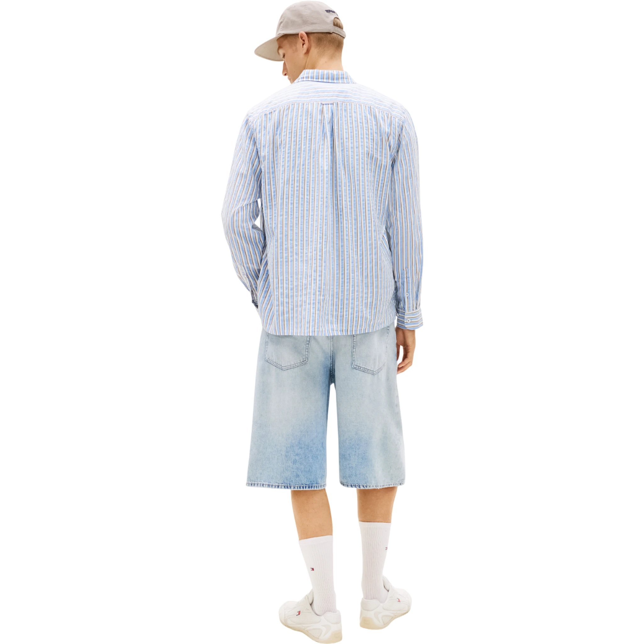 TOMMY JEANS  Shirts Clear Blue