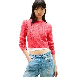 TOMMY JEANS  Sweaters Red