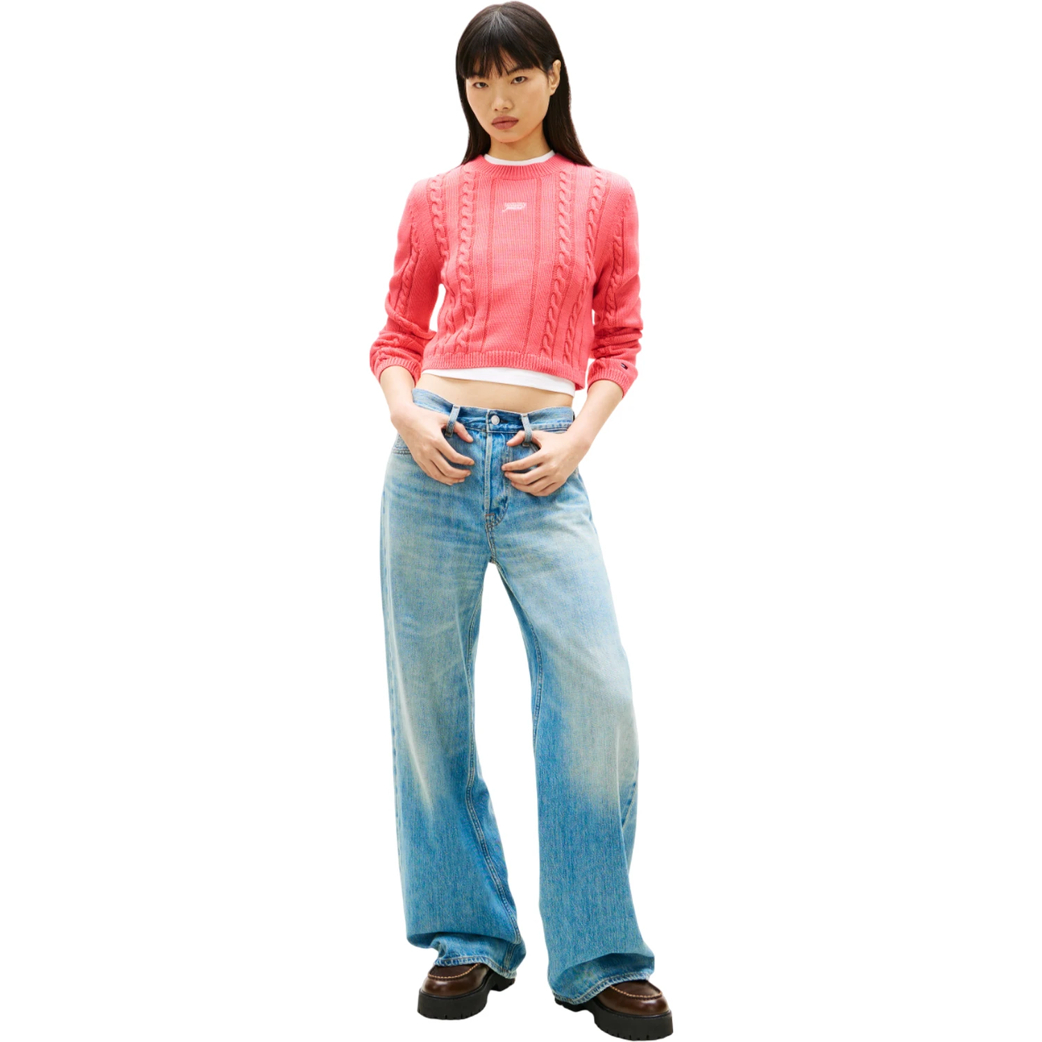 TOMMY JEANS Sweaters Red