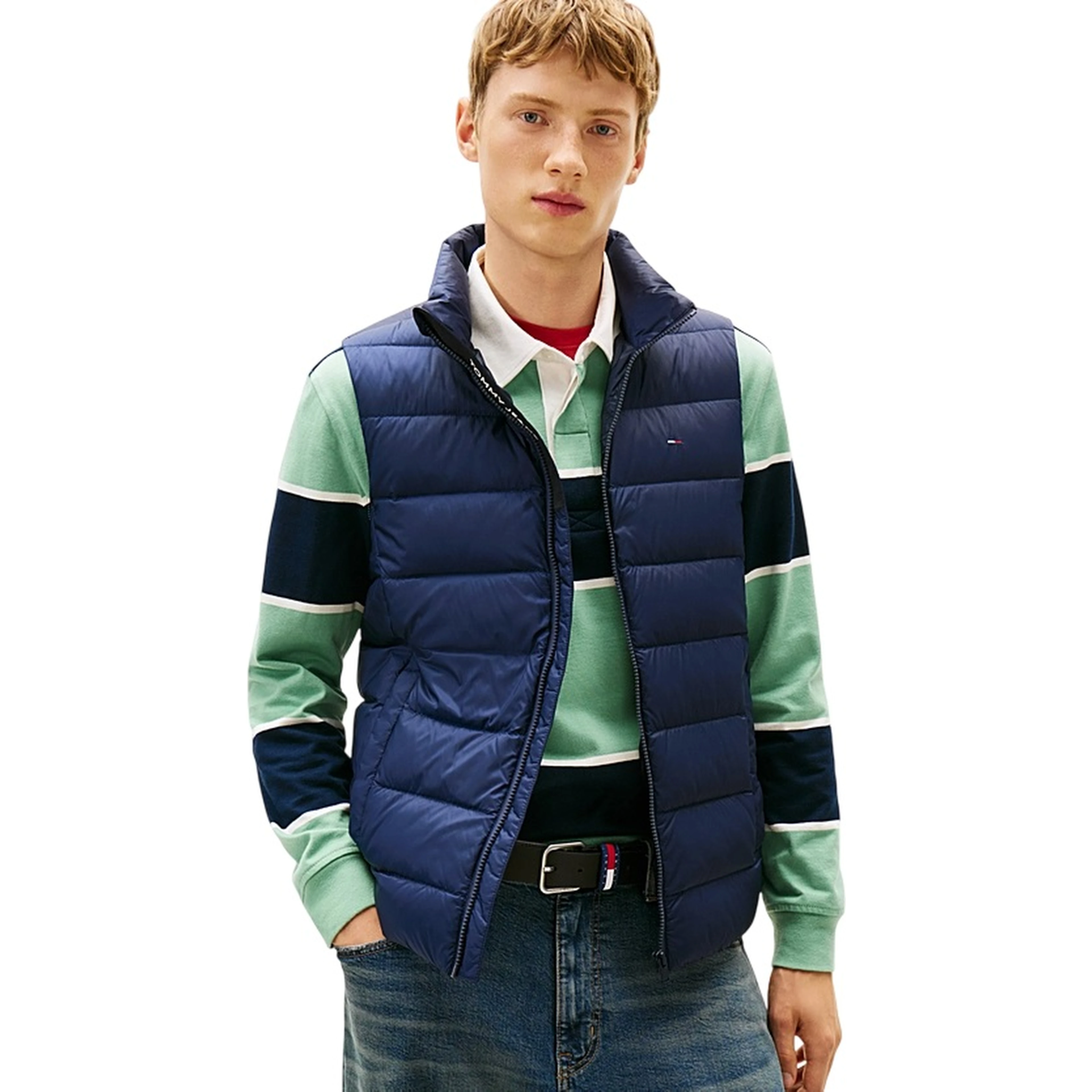 TOMMY JEANS Coats Blue