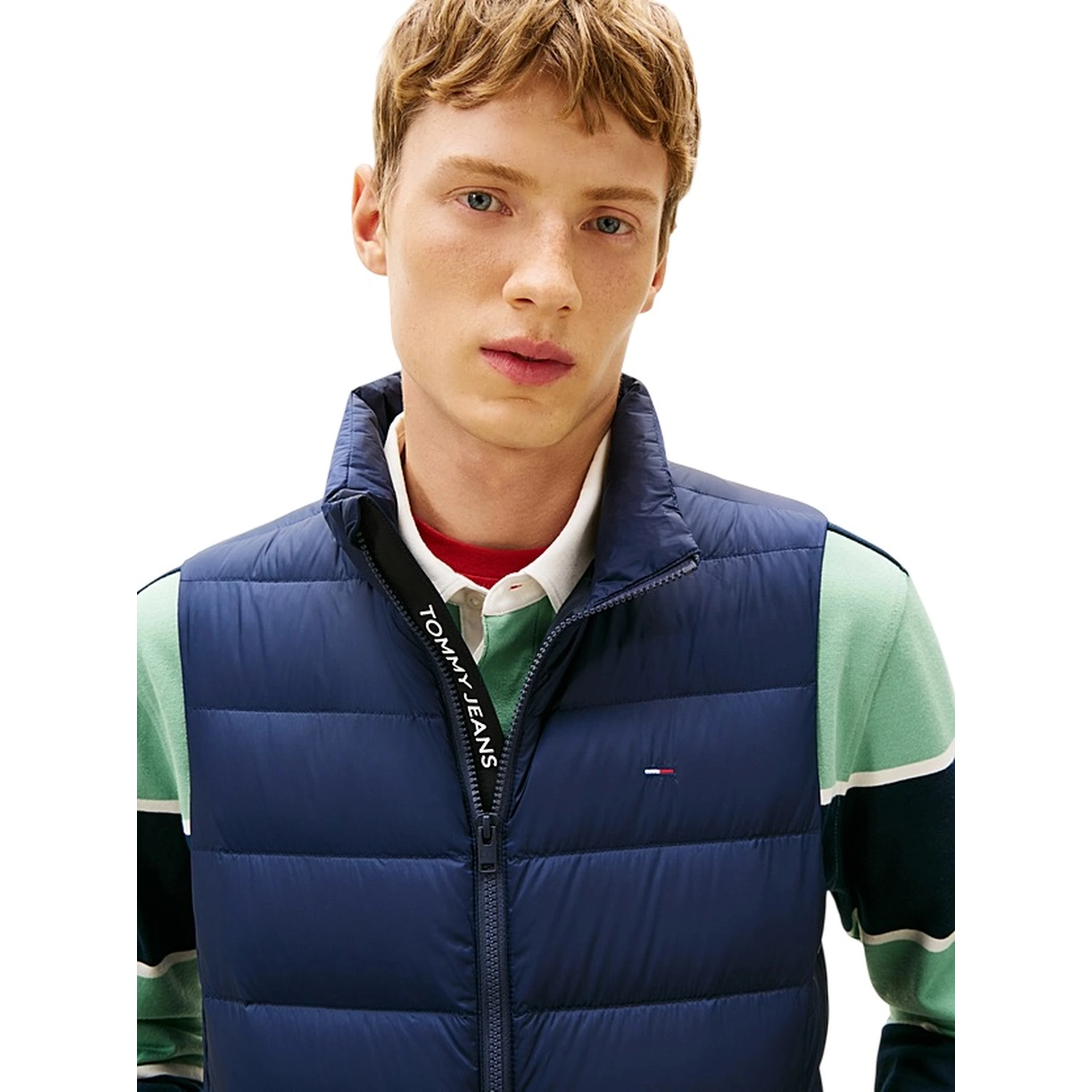 TOMMY JEANS Coats Blue