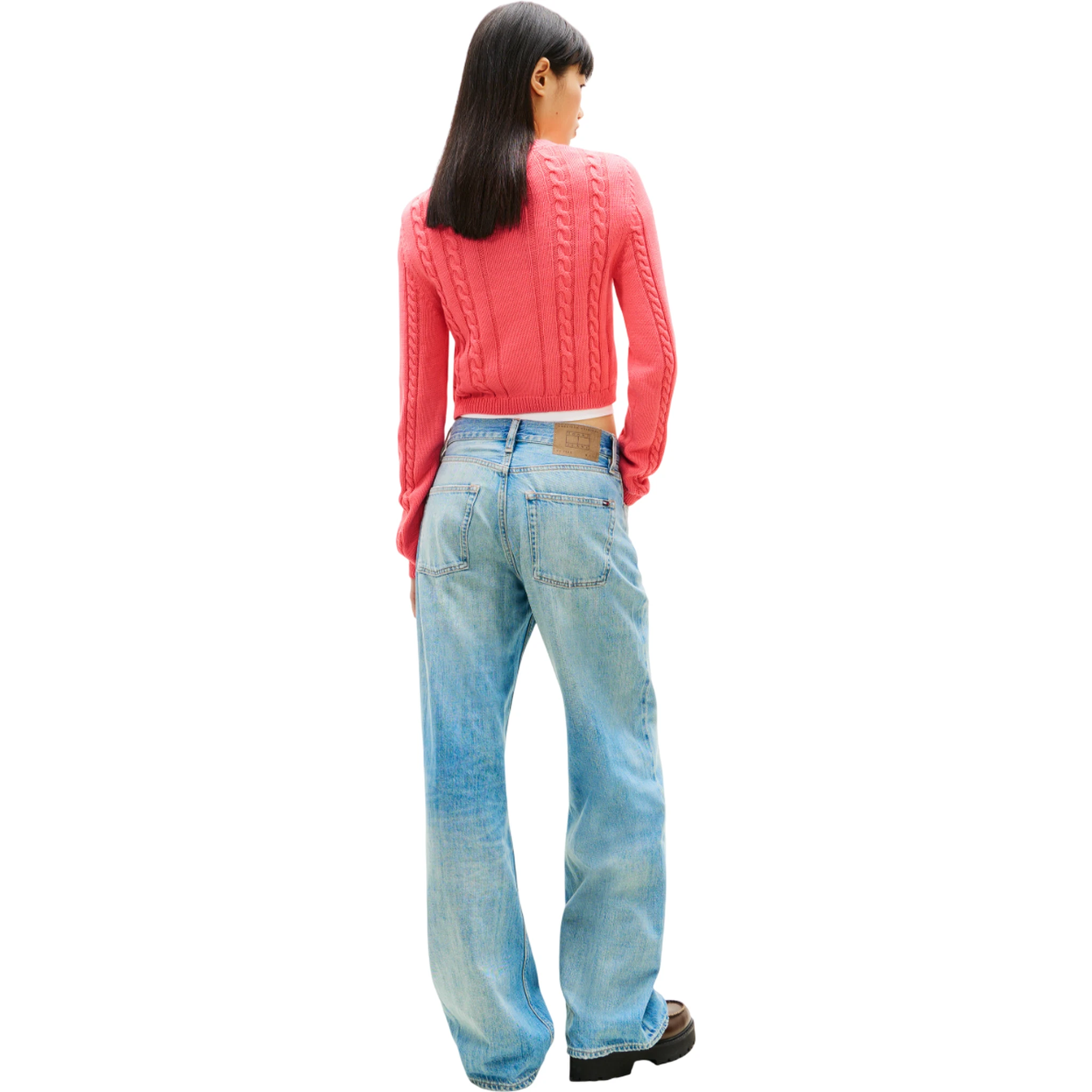 TOMMY JEANS  Sweaters Red