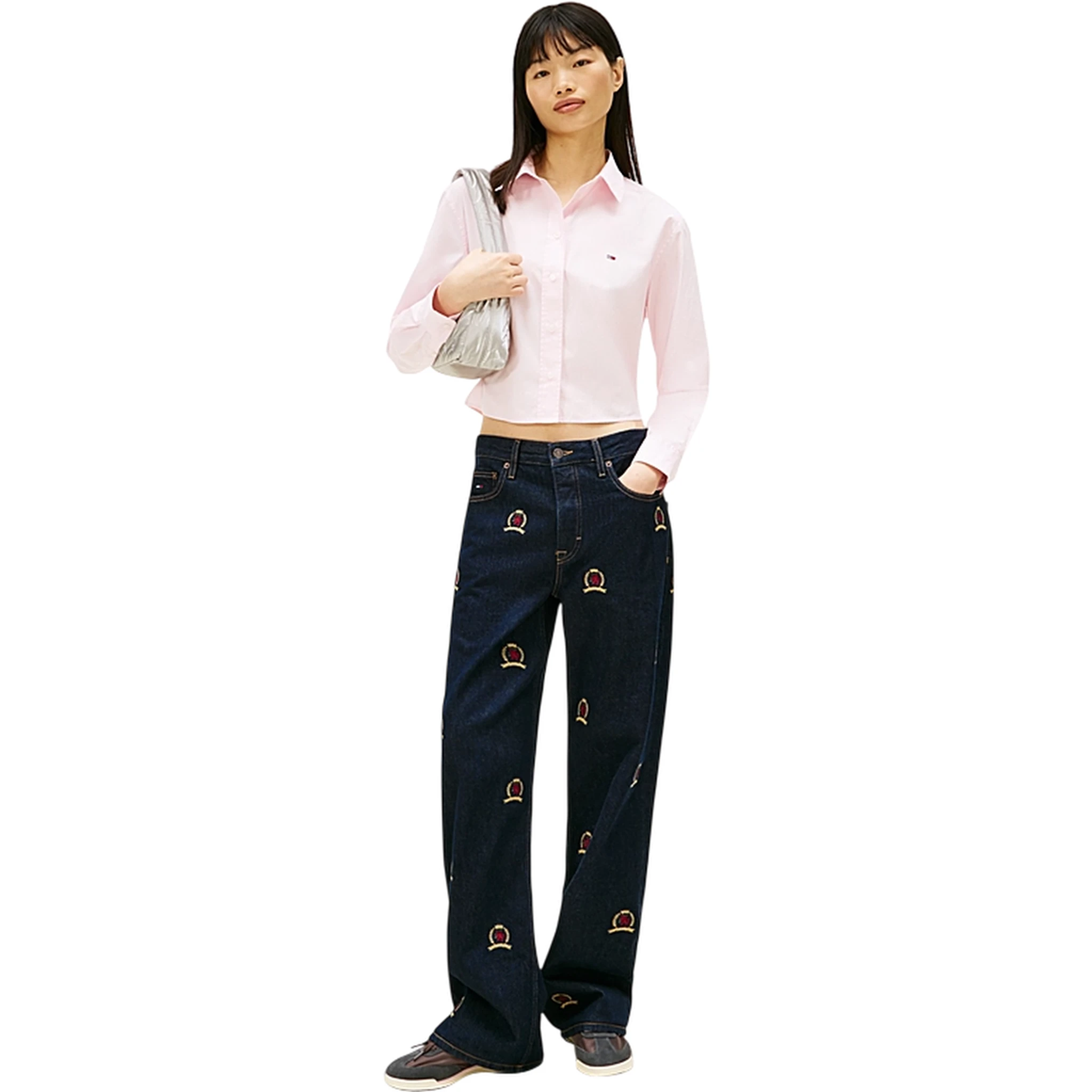TOMMY JEANS  Shirts Pink