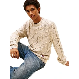 TOMMY JEANS  Sweaters Beige