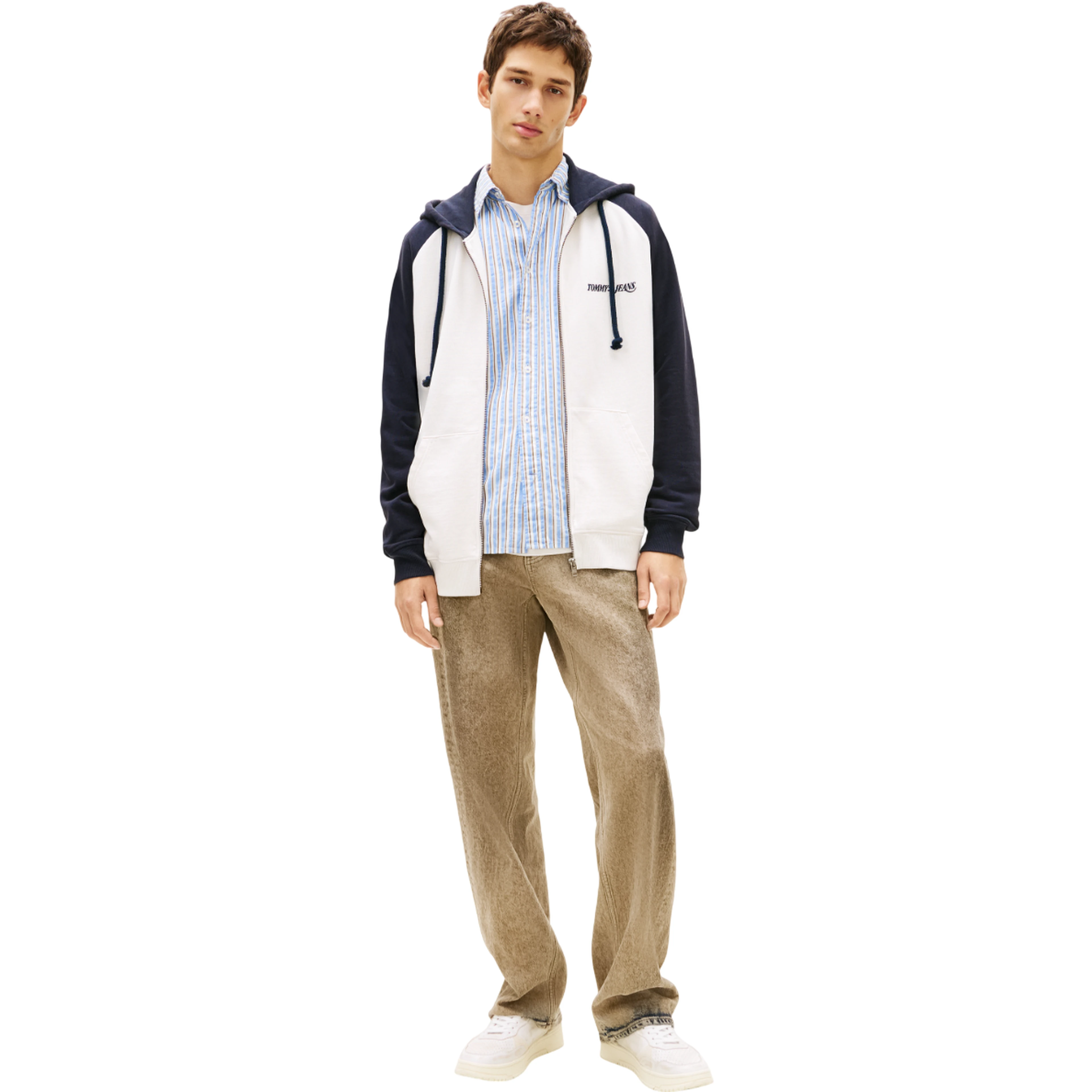 TOMMY JEANS  Sweaters White