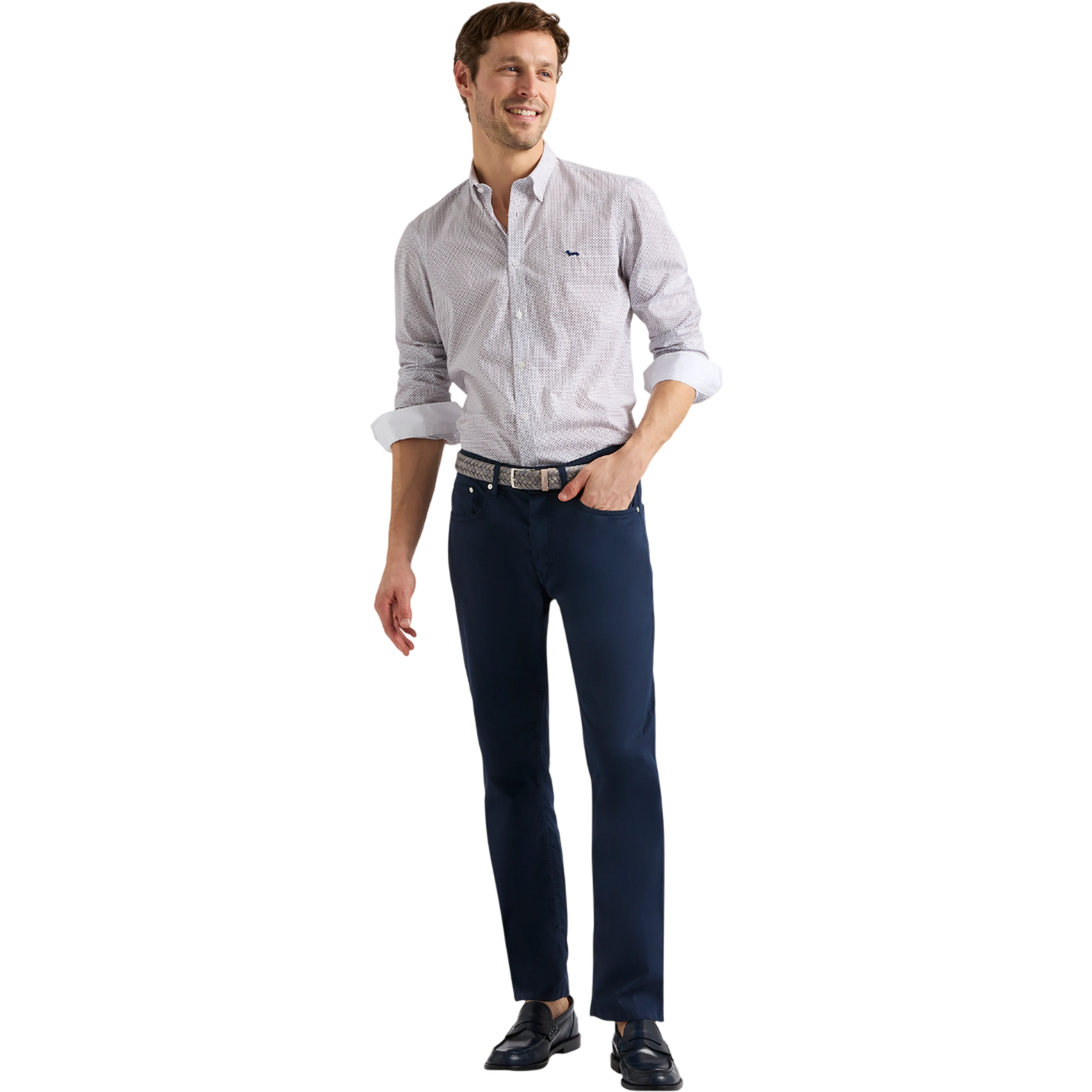 Harmont & Blaine Shirts Blue
