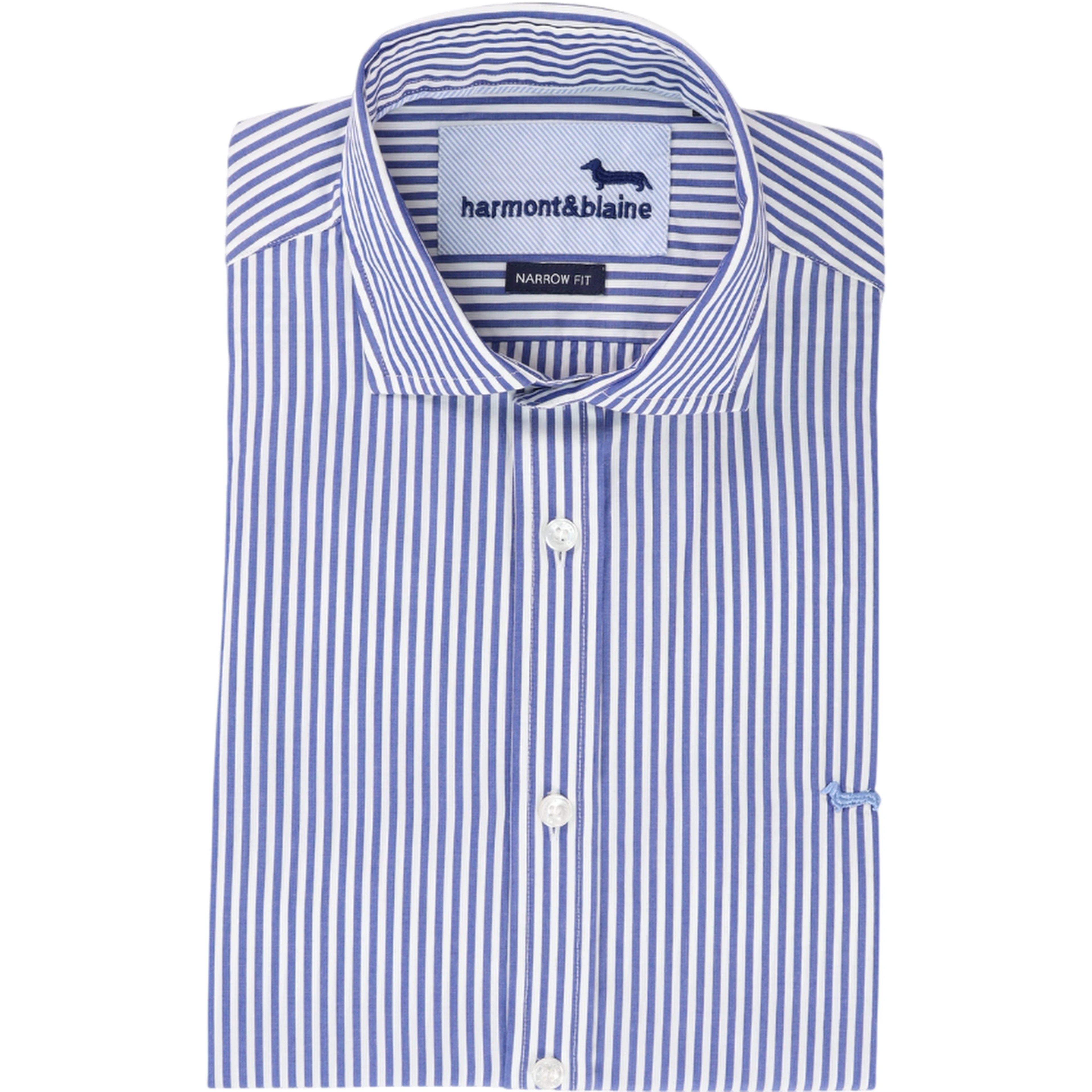 Harmont & Blaine Shirts Blue