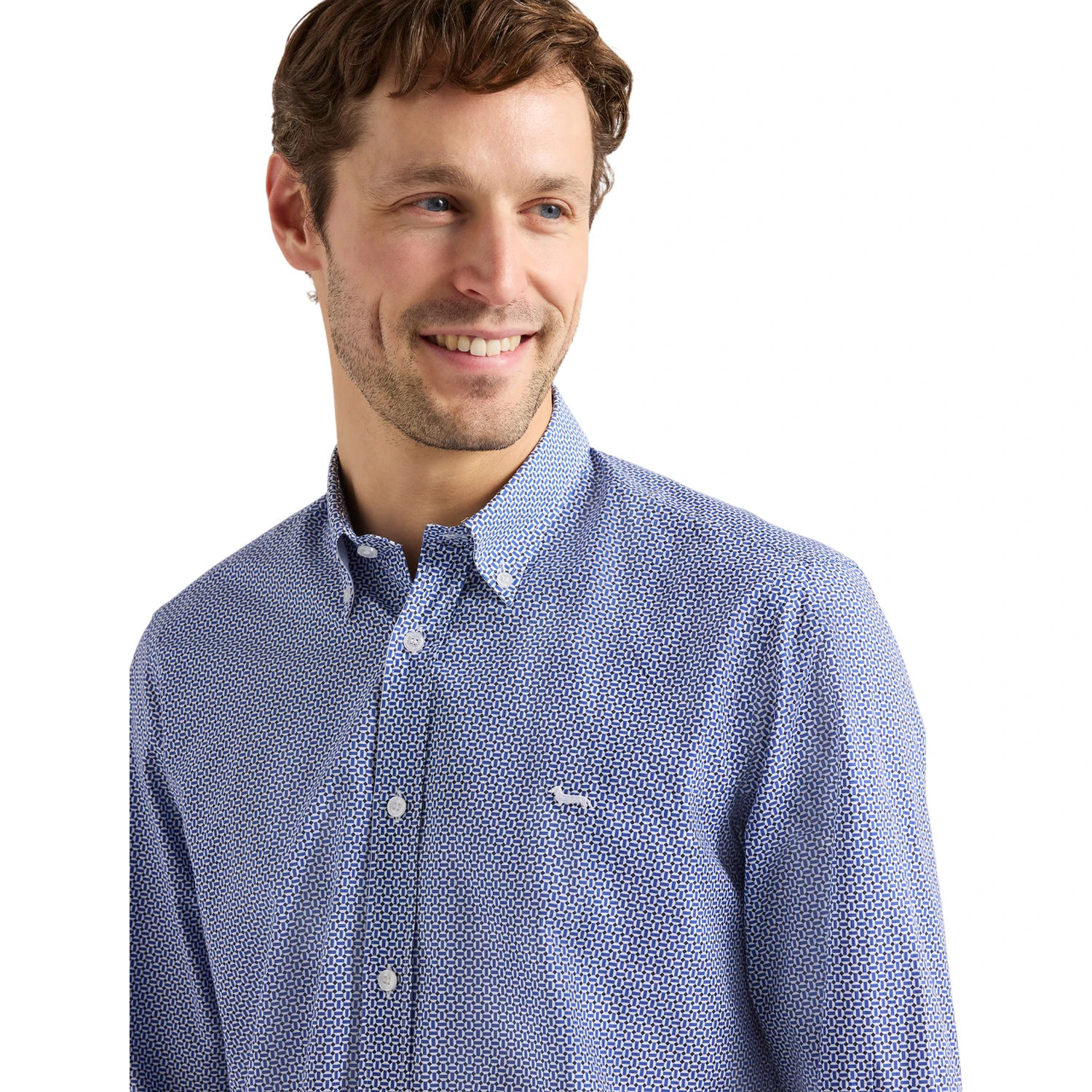 Harmont & Blaine Shirts Blue