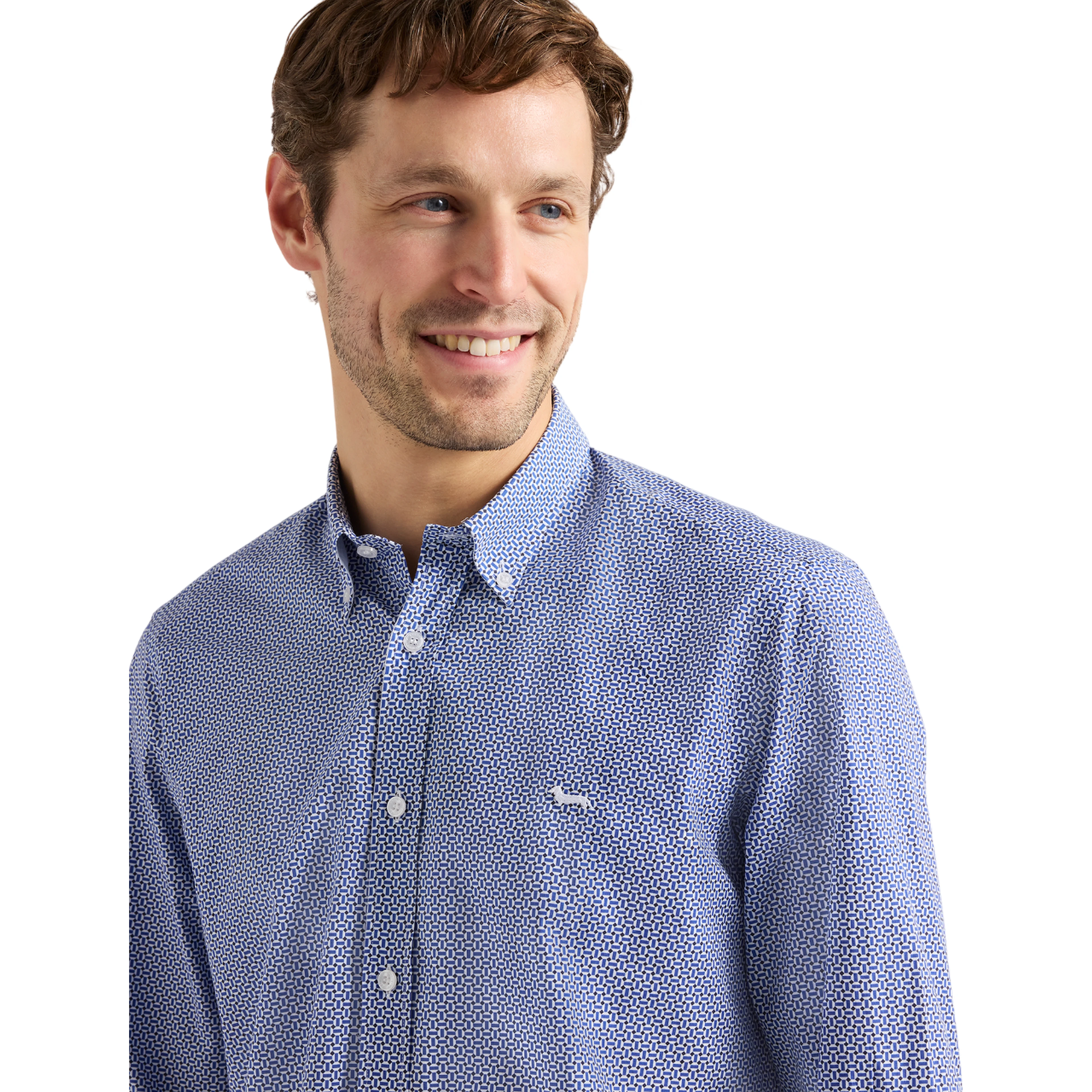 Harmont & Blaine Shirts Blue