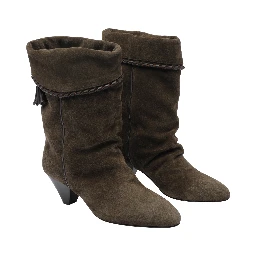 حذاء إيزابيل مارانت بني اللون