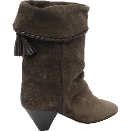 حذاء إيزابيل مارانت بني اللون