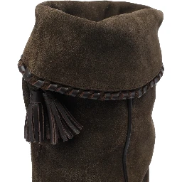 حذاء إيزابيل مارانت بني اللون