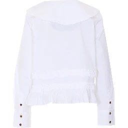 GANNI Shirts White