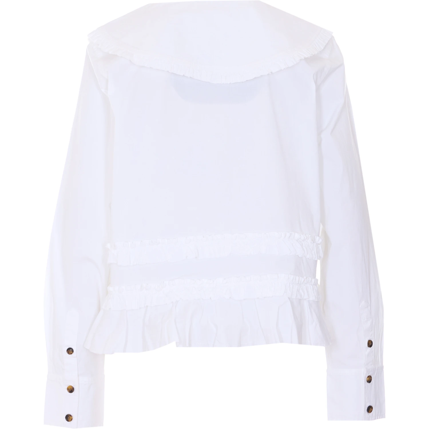 GANNI Shirts White
