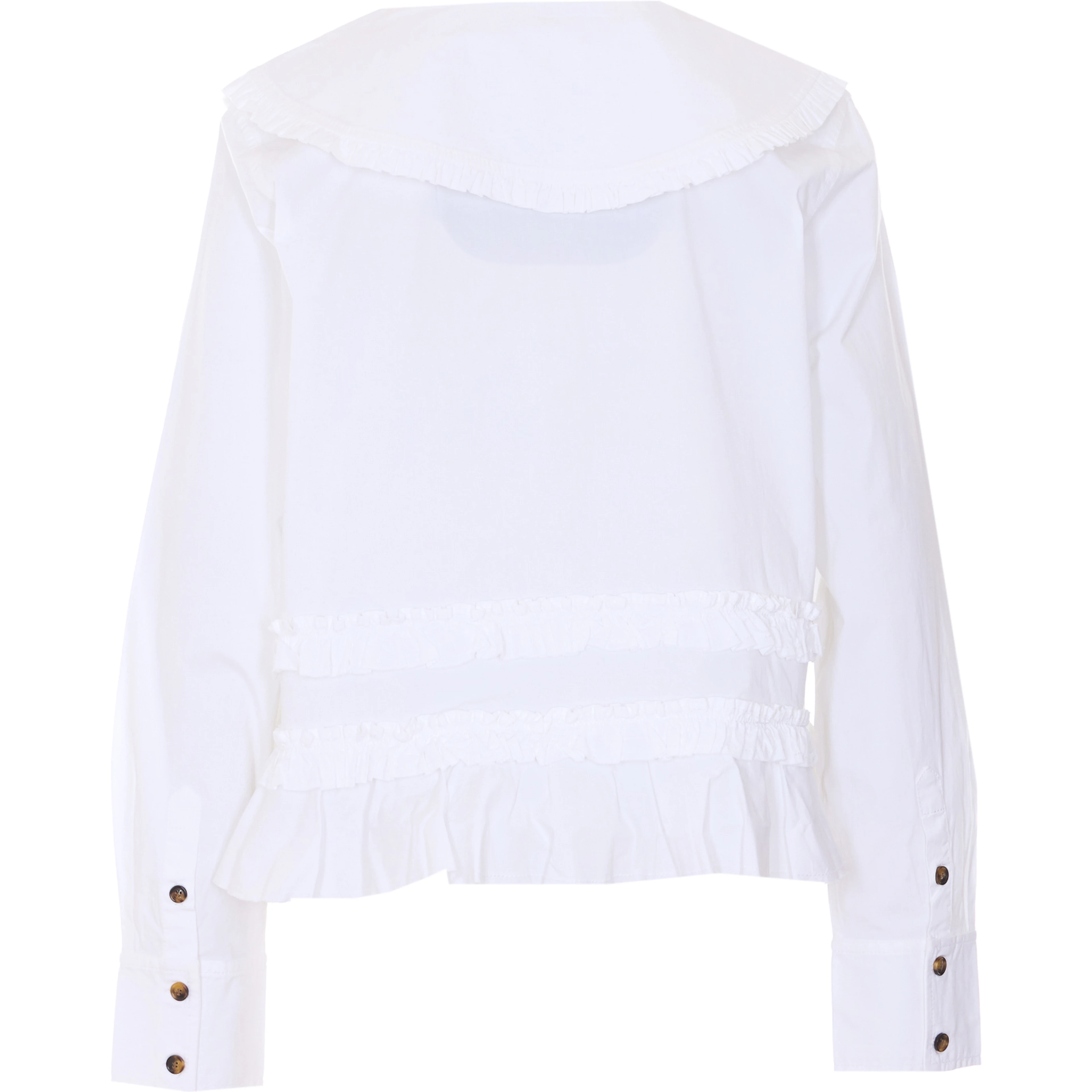 GANNI Shirts White