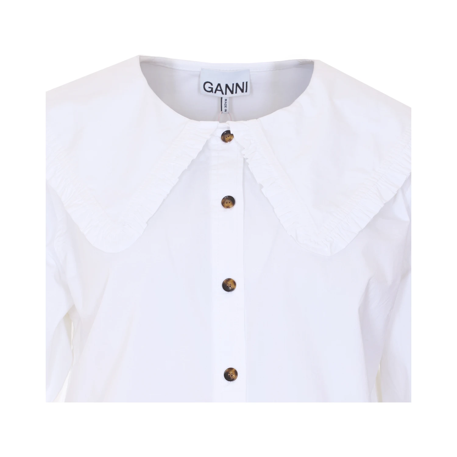 GANNI Shirts White