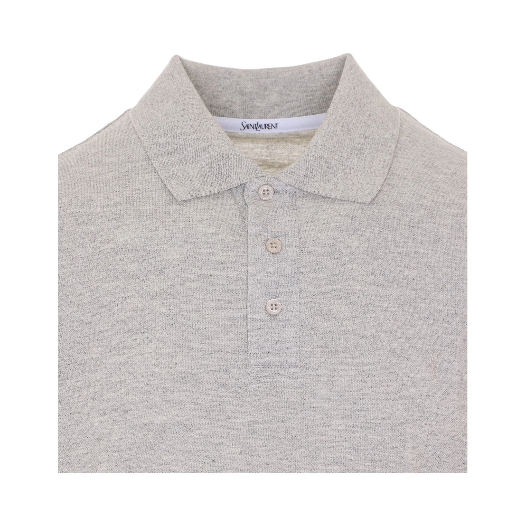 Saint Laurent  T-shirts and Polos Grey