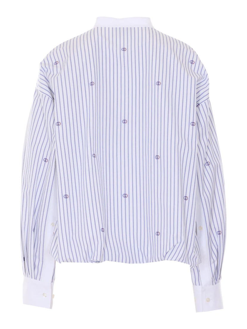 بلوزة غوتشي زرقاء