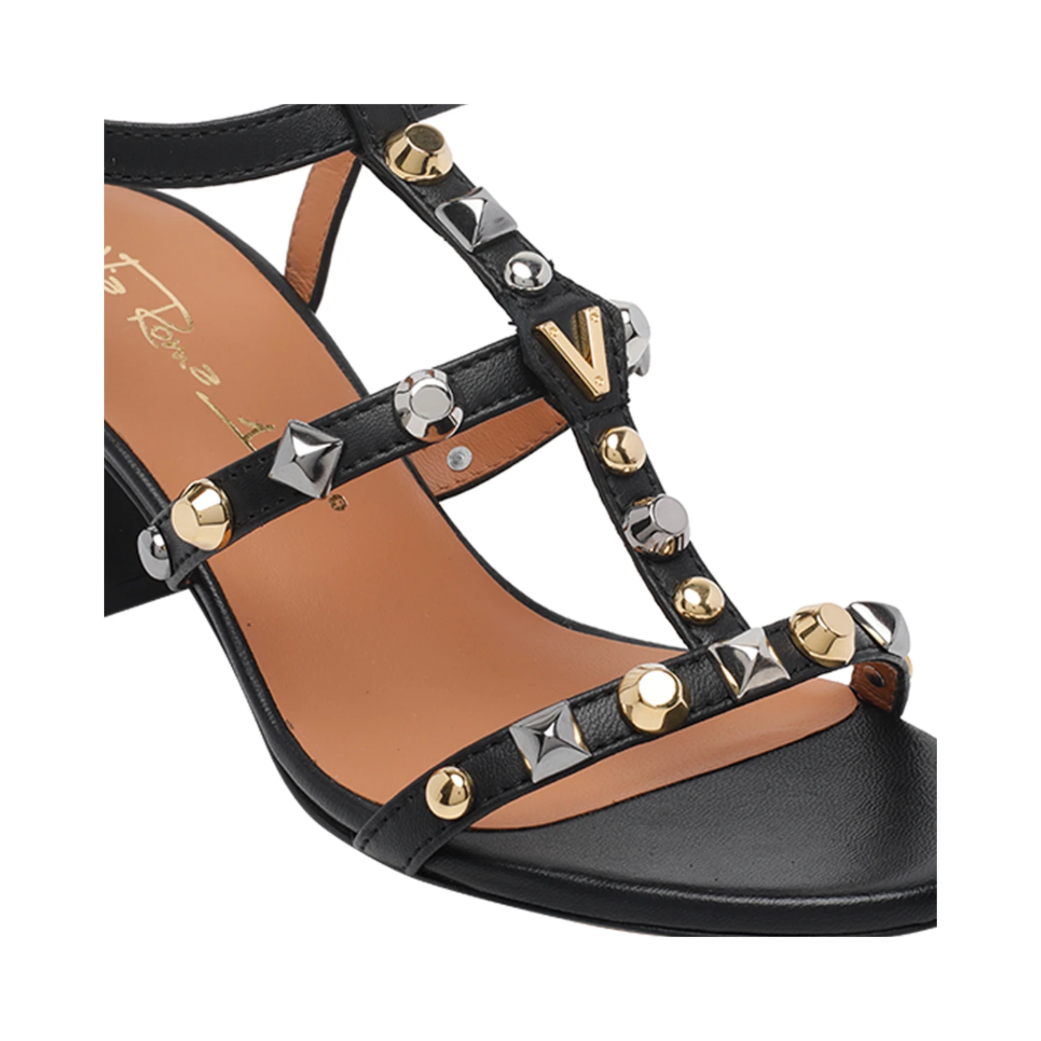 Via Roma 15 Sandals Black