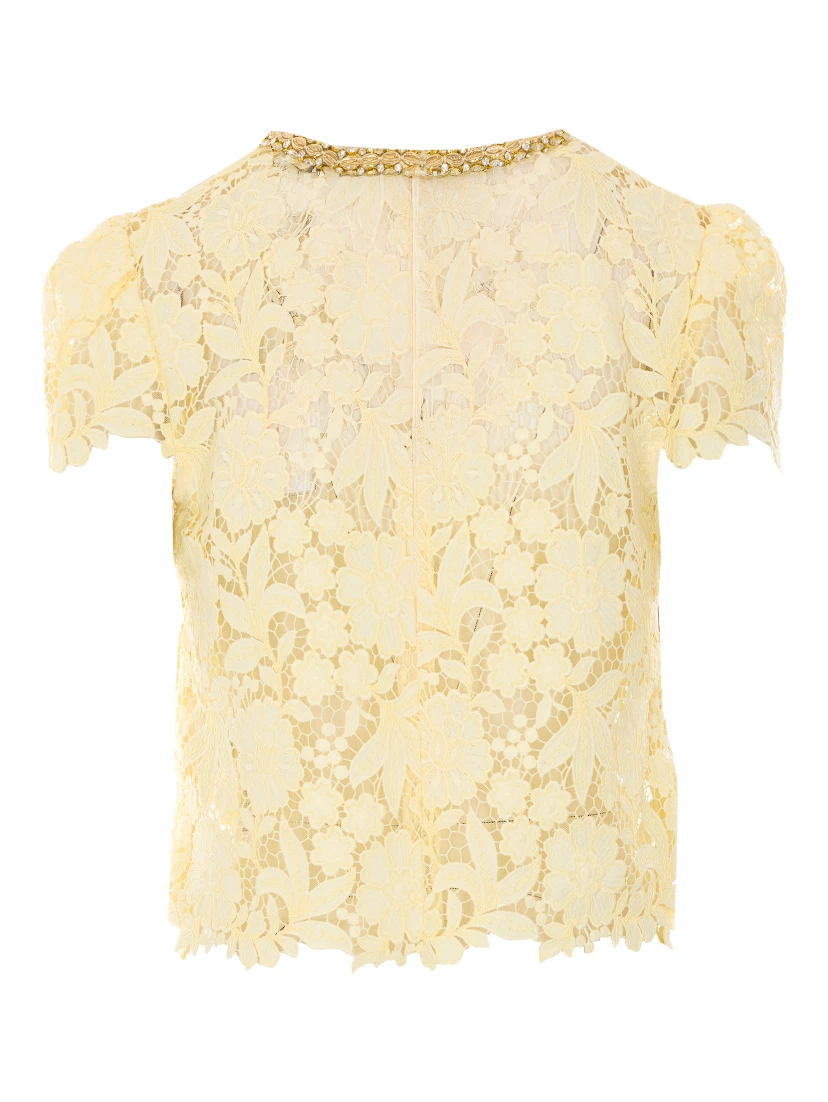 SELF PORTRAIT Top Yellow