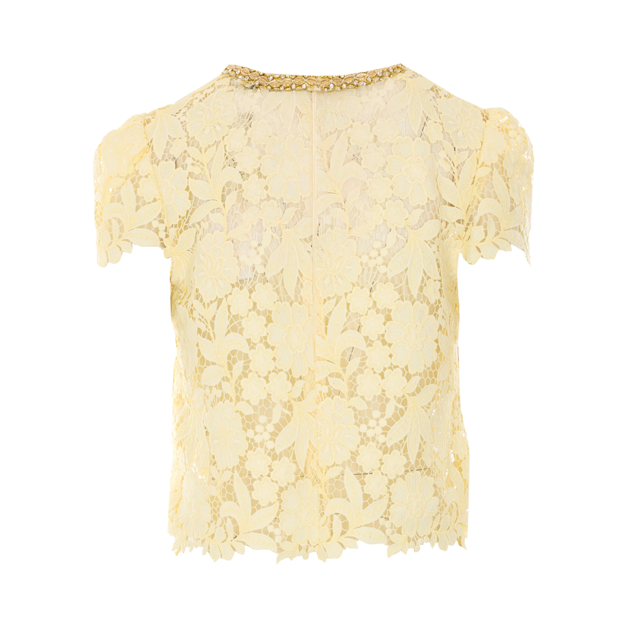 SELF PORTRAIT Top Yellow